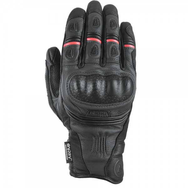 Oxford Mondial Short Mens Gloves Tech Black